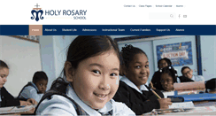 Desktop Screenshot of holyrosaryschoolbronx.org