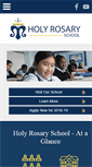 Mobile Screenshot of holyrosaryschoolbronx.org